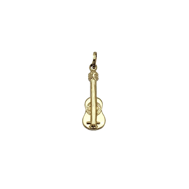 Mini Guitar Pendant (14K)