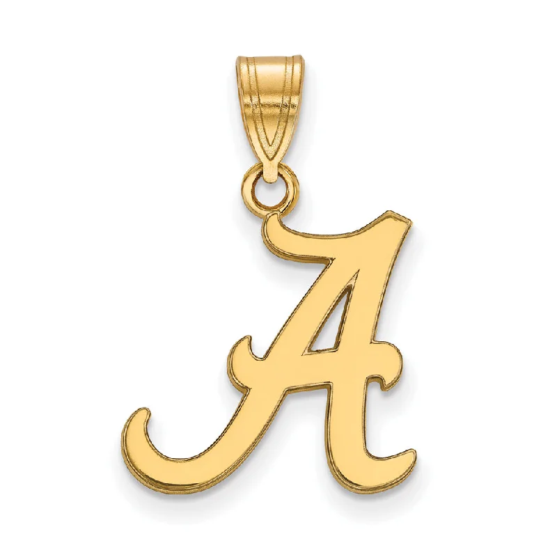Magnetic - Locking Pendant with Hidden Compartment for Secret Messages14k Yellow Gold U. of Alabama Medium Initial A Pendant Magnetic - Locking Pendant with Hidden Compartment for Secret Messages14k Yellow Gold U. of Alabama Medium Initial A Pendant