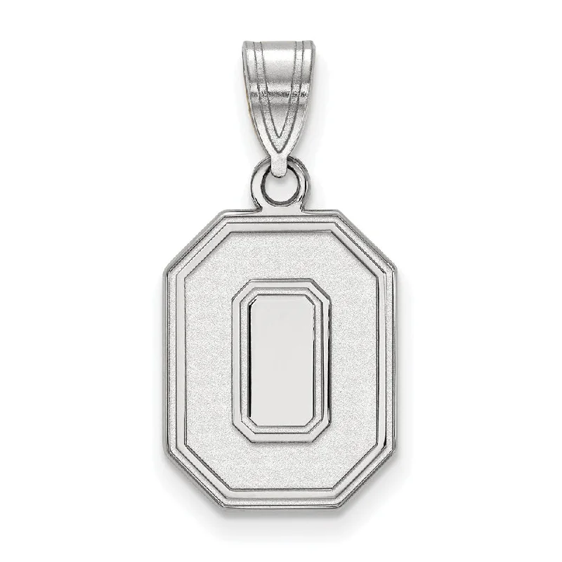 Antique - Inspired Filigree - Worked Cross Pendant Necklace for Religious CeremoniesSterling Silver Ohio State Medium 'O' Pendant Antique - Inspired Filigree - Worked Cross Pendant Necklace for Religious CeremoniesSterling Silver Ohio State Medium 'O' Pendant