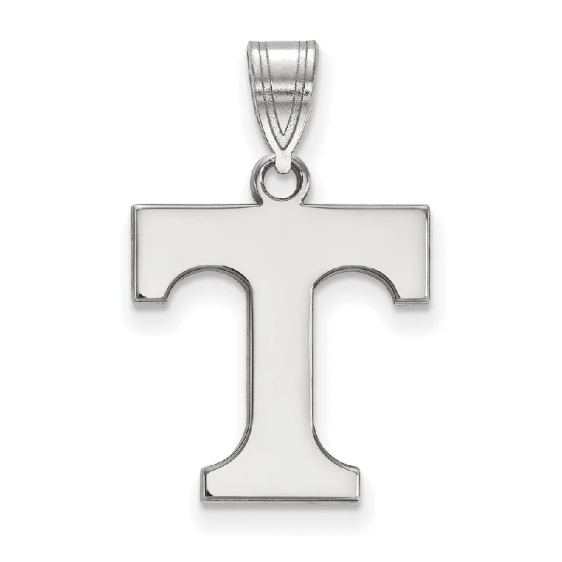 LED - Illuminated Moon Pendant Necklace for Nighttime EventsSterling Silver U. of Tennessee Medium Initial T Pendant LED - Illuminated Moon Pendant Necklace for Nighttime EventsSterling Silver U. of Tennessee Medium Initial T Pendant