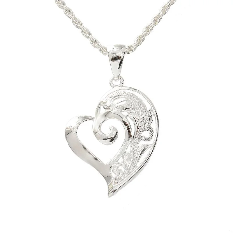 Hammered Copper Tree Pendant Necklace for Nature - Inspired Home Decor EnthusiastsSterling Silver Hawaiian Scroll See Through Heart Pendant (Chain Sold Separately) Hammered Copper Tree Pendant Necklace for Nature - Inspired Home Decor EnthusiastsSterling Silver Hawaiian Scroll See Through Heart Pendant (Chain Sold Separately)