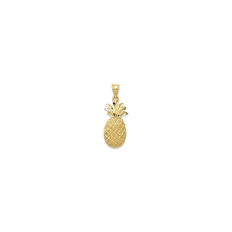 Hypoallergenic Titanium Infinity Symbol Pendant for Sensitive SkinPineapple Flat Pendant (14K) Hypoallergenic Titanium Infinity Symbol Pendant for Sensitive SkinPineapple Flat Pendant (14K)