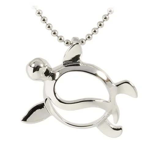 Hypoallergenic Stainless Steel Dog Tag Pendant Necklace for Active MenSterling Silver Rhodium Plated Honu (Hawaiian Turtle) Pendant (Chain Sold Separately) Hypoallergenic Stainless Steel Dog Tag Pendant Necklace for Active MenSterling Silver Rhodium Plated Honu (Hawaiian Turtle) Pendant (Chain Sold Separately)