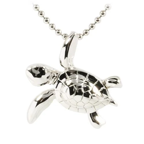 Zodiac Sign Pendant Necklace in Rose Gold for Astrology EnthusiastsSterling Silver Rhodium Plated Honu (Hawaiian Turtle) Pendant (Chain Sold Separately) Zodiac Sign Pendant Necklace in Rose Gold for Astrology EnthusiastsSterling Silver Rhodium Plated Honu (Hawaiian Turtle) Pendant (Chain Sold Separately)
