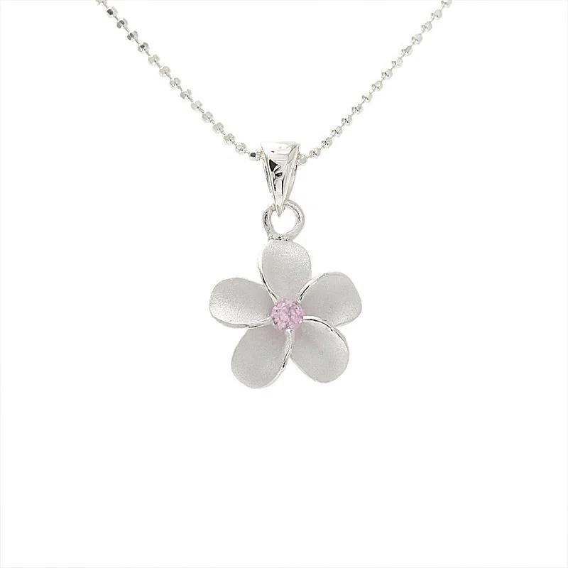 Adjustable - Length Turquoise - Inlaid Teardrop Pendant Necklace for TravelersSterling Silver Plumeria with Pink CZ Sandblast Finish Pendant (S/M/L/XL/2XL) (Chain Sold Separately) Adjustable - Length Turquoise - Inlaid Teardrop Pendant Necklace for TravelersSterling Silver Plumeria with Pink CZ Sandblast Finish Pendant (S/M/L/XL/2XL) (Chain Sold Separately)
