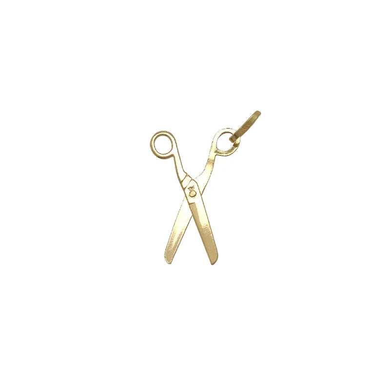 Scissors Pendant (14K)