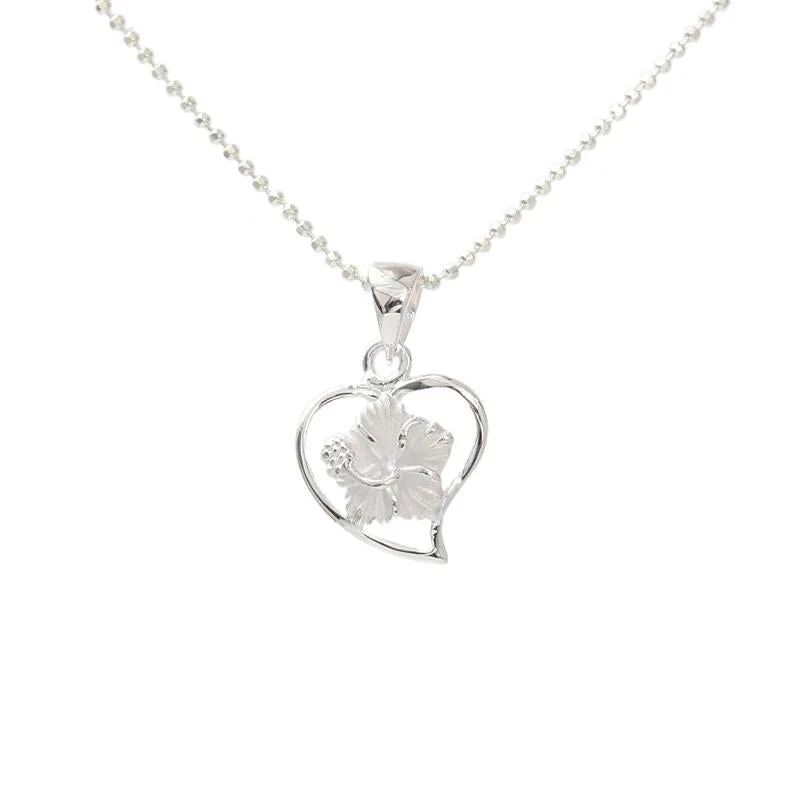 Antique - Inspired Filigree - Worked Cross Pendant Necklace for Religious CeremoniesSterling Silver Hibiscus in Sandblast Polish Finish Pendant (Chain Sold Separately) Antique - Inspired Filigree - Worked Cross Pendant Necklace for Religious CeremoniesSterling Silver Hibiscus in Sandblast Polish Finish Pendant (Chain Sold Separately)