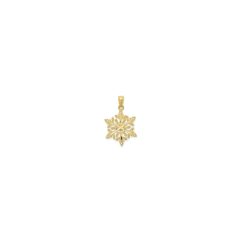 Glow - in - the - Dark Starry Sky Pendant for Nighttime AdventuresSnowflake Pendant (14K) Glow - in - the - Dark Starry Sky Pendant for Nighttime AdventuresSnowflake Pendant (14K)