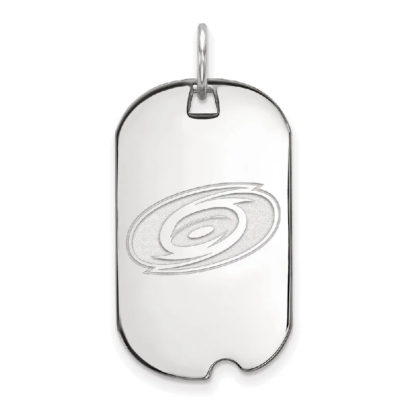 Adjustable - Chain Cubic Zirconia Solitaire Pendant for a Sparkling GiftSterling Silver NHL Carolina Hurricanes Dog Tag Pendant Adjustable - Chain Cubic Zirconia Solitaire Pendant for a Sparkling GiftSterling Silver NHL Carolina Hurricanes Dog Tag Pendant