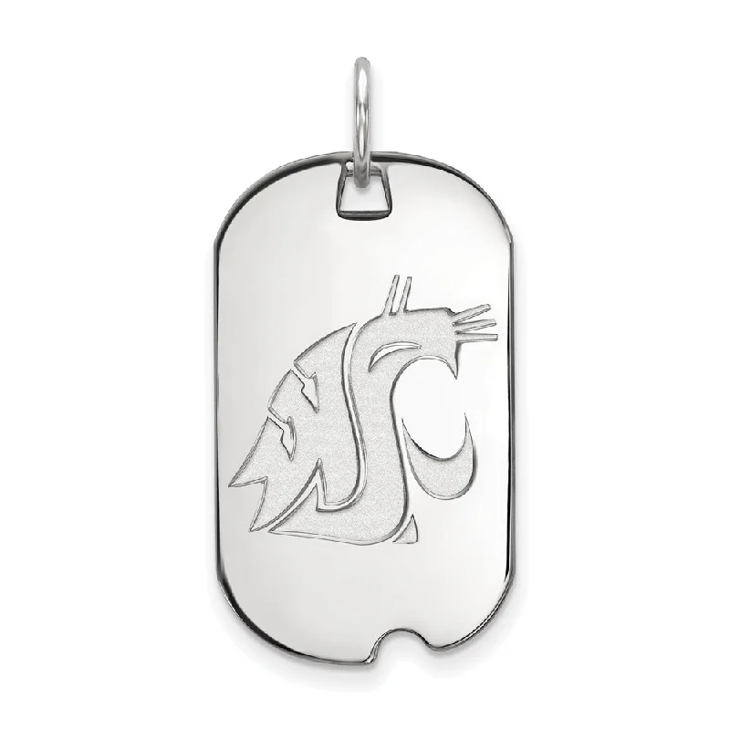 Water - Resistant Stainless Steel Diving - Themed Pendant for DiversSterling Silver Washington State Mascot Dog Tag Pendant Water - Resistant Stainless Steel Diving - Themed Pendant for DiversSterling Silver Washington State Mascot Dog Tag Pendant