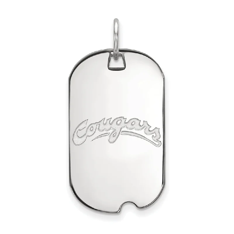 Mother - of - Pearl Inlaid Seahorse Pendant for Beach LoversSterling Silver Washington State Script Dog Tag Pendant Mother - of - Pearl Inlaid Seahorse Pendant for Beach LoversSterling Silver Washington State Script Dog Tag Pendant
