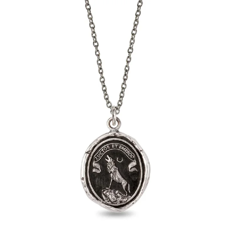 Braided Hemp Rope Necklace with a Seashell Pendant for Summer BeachgoersSterling Silver Wolf & Moon Talisman Necklace - "Struggle and Emerge" Braided Hemp Rope Necklace with a Seashell Pendant for Summer BeachgoersSterling Silver Wolf & Moon Talisman Necklace - "Struggle and Emerge"