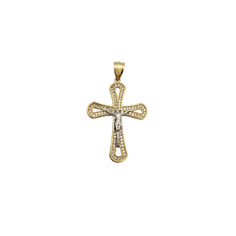 3D - Printed Polymer Clay Animal - Print Pendant for a Fun and Quirky AccessoryTwo-Tone Crucifix Pendant (14K) 3D - Printed Polymer Clay Animal - Print Pendant for a Fun and Quirky AccessoryTwo-Tone Crucifix Pendant (14K)