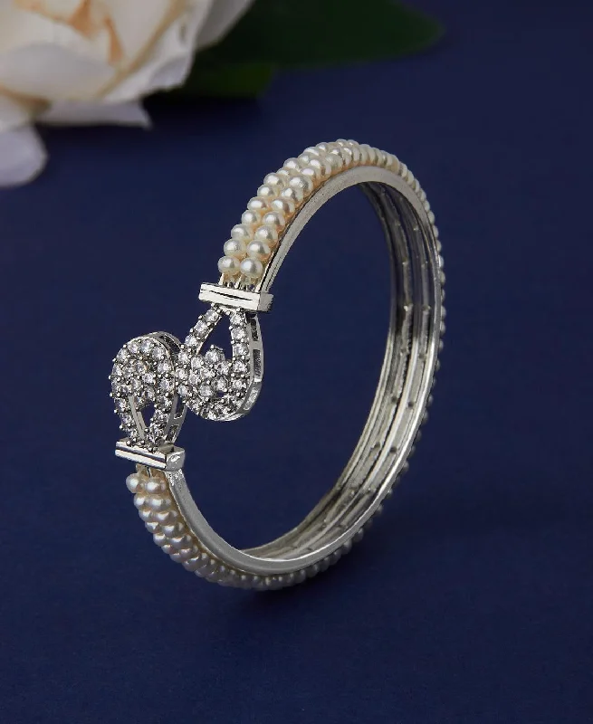 Custom - Engraved Pearl Bracelet with Initials or Messages for a One - of - a - Kind GiftBeautiful and Classy Pearl Bangle Custom - Engraved Pearl Bracelet with Initials or Messages for a One - of - a - Kind GiftBeautiful and Classy Pearl Bangle