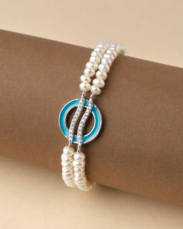 Bridal Pearl Bracelet with Ivory - Toned Pearls and Swarovski Crystals for a Wedding Day SparklePretty Pearl Bracelet Bridal Pearl Bracelet with Ivory - Toned Pearls and Swarovski Crystals for a Wedding Day SparklePretty Pearl Bracelet